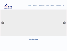 Tablet Screenshot of bangkokflightservices.com